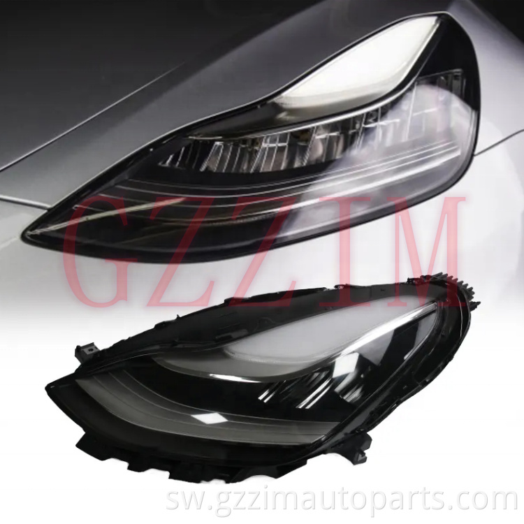 Car Accessories Replace Modified Headlamp Front Light For Tesla Model3 2017-2019